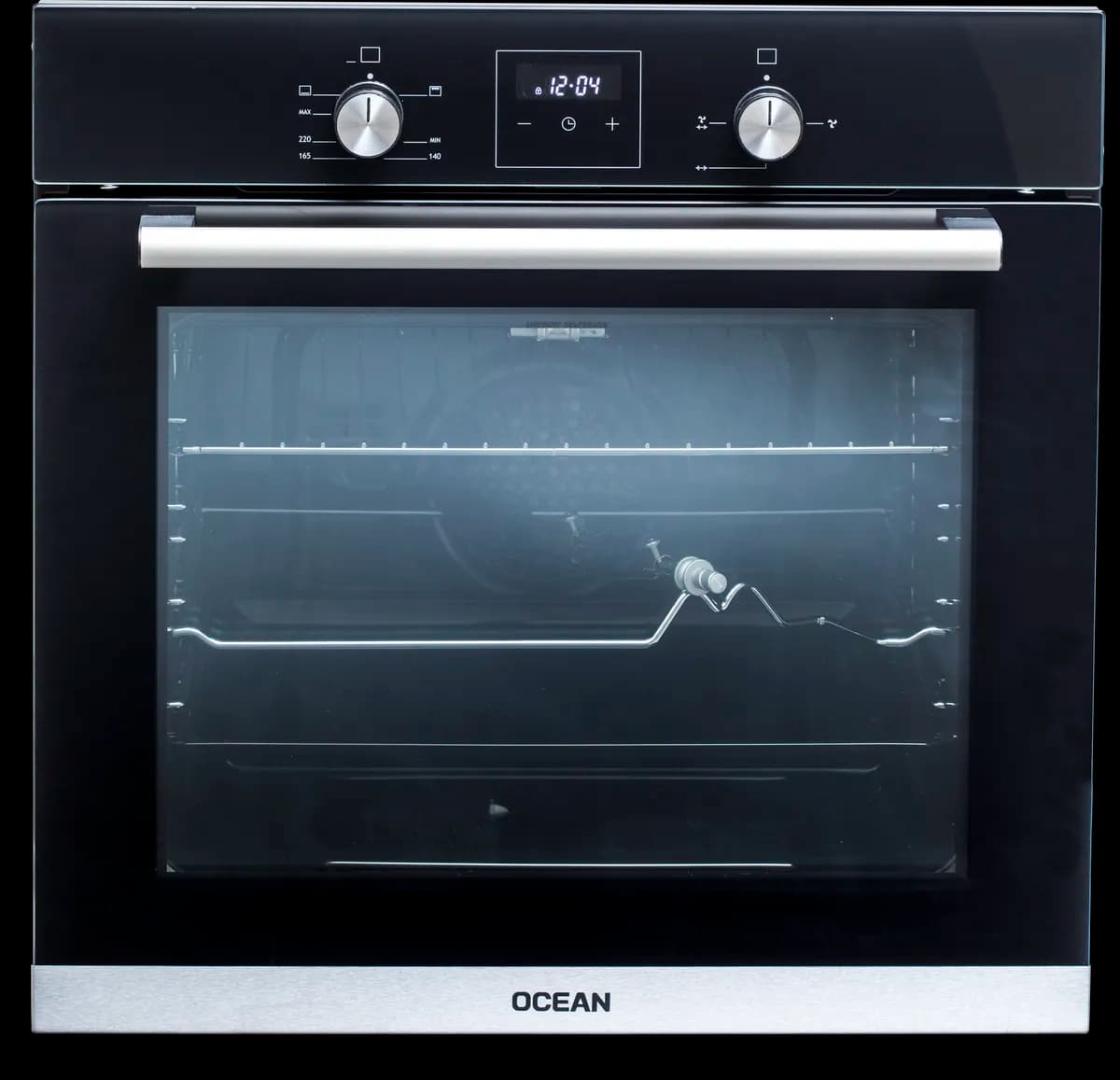 Gas Oven Black 60 cmOGVOF 64 NR C TC SV