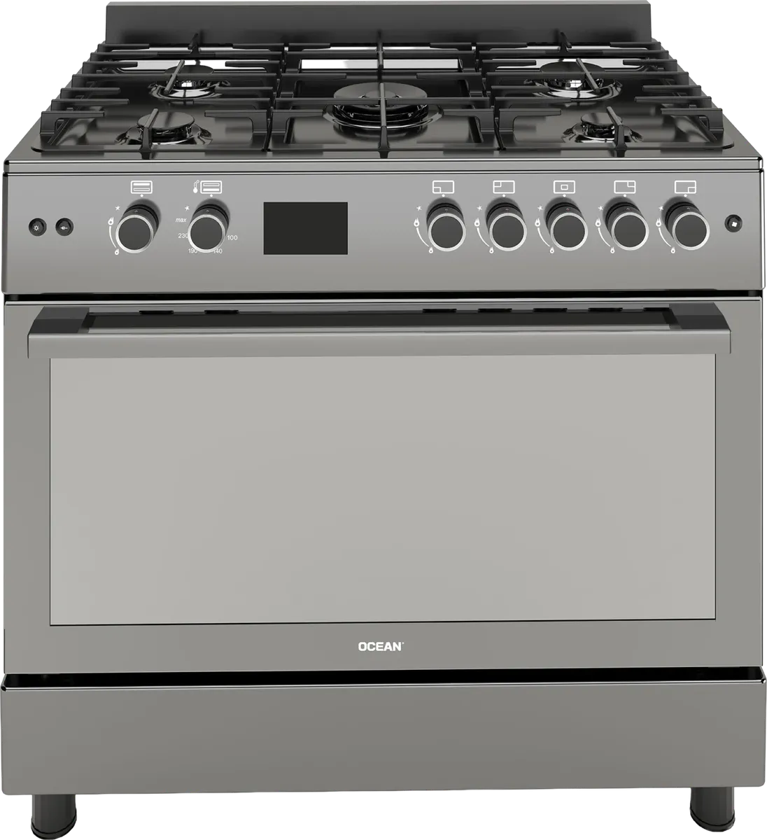 Professional cooker 90 cm